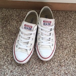 White converse all stars